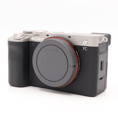 Sony A7C body zilver occasion