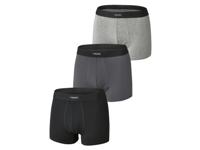 PARKSIDE 3 heren boxers (Zwart/grijs, S)