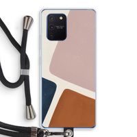 Geo #2: Samsung Galaxy Note 10 Lite Transparant Hoesje met koord Geo #2: Samsung Galaxy Note 10 Lite Transparant Hoesje met koord