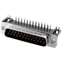 Connfly DS1037-25MNBKT7-0CC D-sub male connector Aantal polen: 25 Soldeerpennen 1 stuk(s) Tray