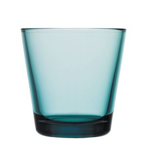 Iittala Kartio Waterglas 0,21 l Zeeblauw, per 2