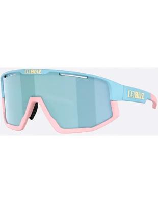 Bliz Fusion Small (matt Pastel Blue / Smoke Ice Blue Mirror) Matt Pastel Blue / Smoke Ice Blue Mirror