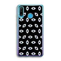 Eyes pattern: Huawei P30 Lite Transparant Hoesje