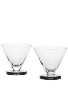 Tom Dixon lot de deux verres à cocktail - Tons neutres