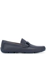 Ferragamo mocassins à motif Gancini - Bleu