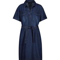 Monari - Blauw | unisex | Jurk | Blauw | 46 | regular | Kamst mode
