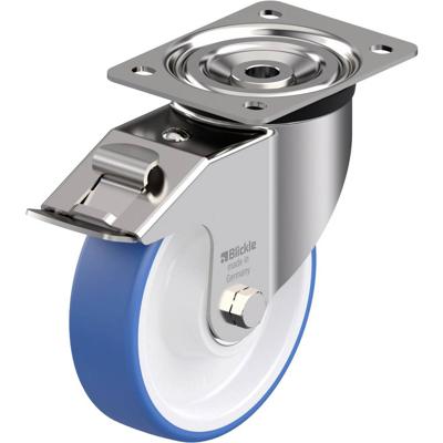 Blickle LX-POTHS 160XK-FI RVS zwenkwiel Wieldiameter: 160 mm Draagvermogen (max.): 400 kg 1 stuk(s)