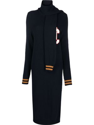 Opening Ceremony robe en maille - Bleu