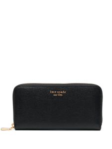 Kate Spade portefeuille continental en cuir - Noir