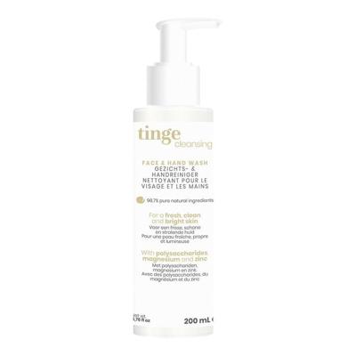 Tinge Cleansing Face & Hand Wash Gel 200ml