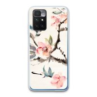 Japanse bloemen: Xiaomi Redmi 10 Transparant Hoesje