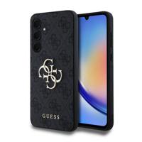 Samsung Galaxy A35 Guess 4G Big Metal Logo Hybrid Case - Grijs