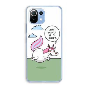 Unicorn: Xiaomi Mi 11 Lite Transparant Hoesje