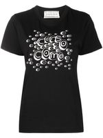 10 CORSO COMO t-shirt à logo imprimé - Noir