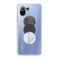 Marmeren cirkels: Xiaomi Mi 11 Lite Transparant Hoesje