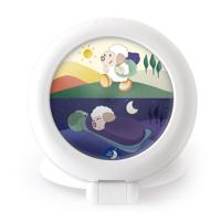 PABOBO Kid'Sleep Globetrotter Slaaptrainer Kinderen - LED Kinderwekker - Wit - thumbnail