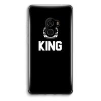 King zwart: Xiaomi Mi Mix 2 Transparant Hoesje