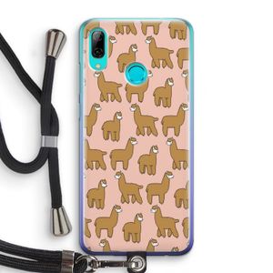 Alpacas: Huawei P Smart (2019) Transparant Hoesje met koord