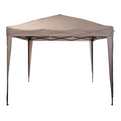 Tent EDM fe7000400 Opvouwbaar Taupe 3 x 3 x 2,5 m