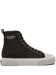 Marc Jacobs baskets montantes en toile - Noir