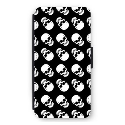 Musketon Skulls: iPhone 12 Pro Max Flip Hoesje