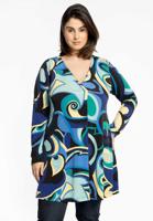 Yoek Shirt geplooid FUNK | Zwart | Maat 46/48 Yoek Shirt geplooid FUNK | Zwart | Maat 46/48