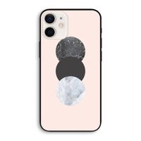 Marmeren cirkels: iPhone 12 Biologisch afbreekbaar hoesje