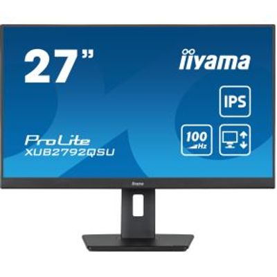 Iiyama ProLite XUB2792QSU-B6 27 Quad HD 100Hz IPS Monitor