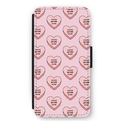 Chicks before dicks: iPhone 11 Flip Hoesje