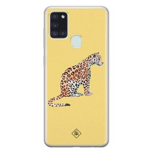 Samsung Galaxy A21s siliconen hoesje - Leo wild
