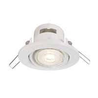 Deko Light Deneb 110015 Plafondinbouwring LED, Halogeen GU10 50 W Verkeerswit (RAL 9016) - thumbnail