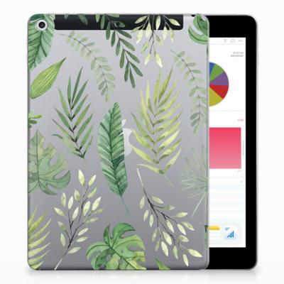 Apple iPad 9.7 2018 | 2017 | Siliconen hoesje | Leaves