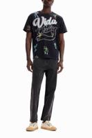 Dancing T-shirt met korte mouwen - BLACK - XL