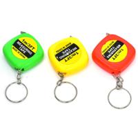 4 PC'S Portable gemakkelijk te herroepen vierkante kleine tape maatregel ring hanger (willekeurige kleur levering)