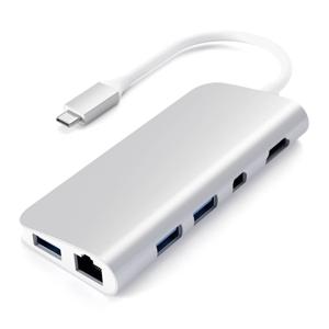 Satechi ST-TCMM8PAS USB-C dockingstation