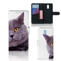 Nokia 2.3 Telefoonhoesje met Pasjes Kat