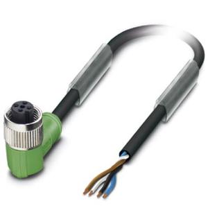 Phoenix Contact 1693526 Sensor/actuator connector, geassembleerd M12 Aantal polen (sensoren): 4 Bus, haaks 3.00 m 1 stuk(s)