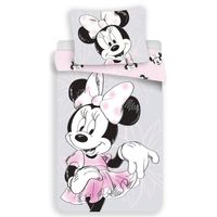 Disney Minnie Mouse Dekbedovertrek, Beautiful - Eenpersoons - 140 x 200 cm - Katoen - thumbnail