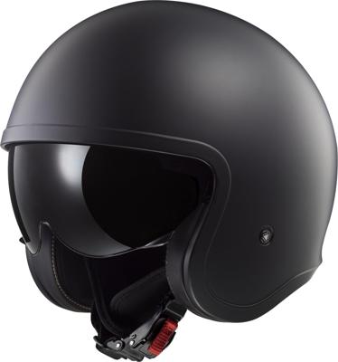 LS2 Helmet of599 spitf.ii solid m matt black