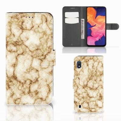 Samsung Galaxy A10 | Bookcase | Marmer Goud