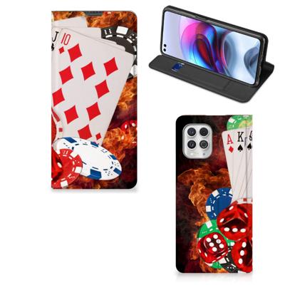 Motorola Moto G100 Hippe | Standcase | Casino