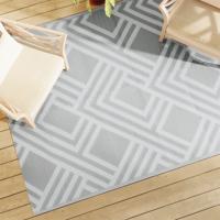 VidaXL Buitenkleed arakil 160x230 cm pp grijs VidaXL Buitenkleed arakil 160x230 cm pp grijs