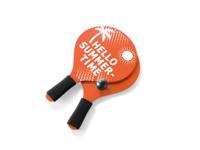 CRIVIT Beachballset (Oranje/wit)