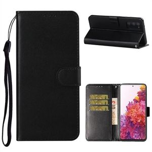 Samsung Galaxy S20 FE Premium Wallet Hoesje met Magnetische Sluiting - Zwart