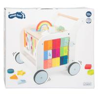 Small Foot Houten Baby Loopwagen Bloemen Small Foot Houten Baby Loopwagen Bloemen