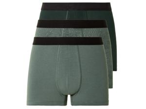 LIVERGY 3 heren boxers (XXL, Groen)