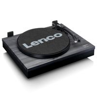 Lenco LS-301BK draaitafel Draaitafel met riemaandrijving Zwart Handmatig - thumbnail