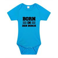 Born in Den Bosch cadeau baby rompertje blauw jongens 92 (18-24 maanden)  -