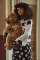 Eliza dot pullover - kit/dark blue - 13528