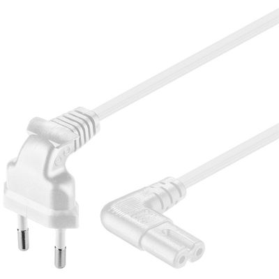Eurostekker > C7 90° Kabel